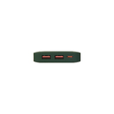 Внешний аккумулятор с подсветкой Анкор Плюс PD (Ancor PD Plus) 10000 mAh, зеленый для нанесения логотипа