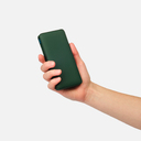 Внешний аккумулятор с подсветкой Анкор Плюс PD (Ancor PD Plus) 10000 mAh, зеленый для нанесения логотипа