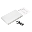 Внешний аккумулятор с подсветкой Анкор Плюс PD (Ancor PD Plus) 10000 mAh, зеленый для нанесения логотипа
