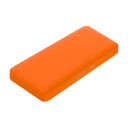 Внешний аккумулятор с подсветкой Анкор Плюс PD (Ancor PD Plus) 10000 mAh, оранжевый для нанесения логотипа