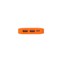 Внешний аккумулятор с подсветкой Анкор Плюс PD (Ancor PD Plus) 10000 mAh, оранжевый для нанесения логотипа