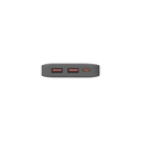 Внешний аккумулятор с подсветкой Анкор Плюс PD (Ancor PD Plus) 10000 mAh, серый для нанесения логотипа