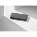 Внешний аккумулятор с подсветкой Анкор Плюс PD (Ancor PD Plus) 10000 mAh, серый для нанесения логотипа
