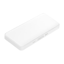 Внешний аккумулятор с подсветкой Анкор Плюс PD (Ancor PD Plus) 10000 mAh, белый для нанесения логотипа