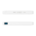 Внешний аккумулятор с подсветкой Анкор Плюс PD (Ancor PD Plus) 10000 mAh, белый для нанесения логотипа