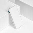 Внешний аккумулятор с подсветкой Анкор Плюс PD (Ancor PD Plus) 10000 mAh, белый для нанесения логотипа