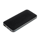 Внешний аккумулятор Твид PB (Tweed PB) 10000 mAh, черный для нанесения логотипа