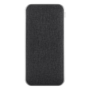Внешний аккумулятор Твид PB (Tweed PB) 10000 mAh, черный для нанесения логотипа