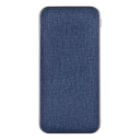 Внешний аккумулятор Твид PB (Tweed PB) 10000 mAh, синий для нанесения логотипа