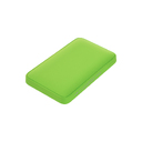 Внешний аккумулятор с подсветкой Анкор (Ancor) 5000 mAh, салатовый для нанесения логотипа
