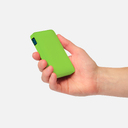 Внешний аккумулятор с подсветкой Анкор (Ancor) 5000 mAh, салатовый для нанесения логотипа