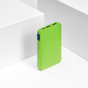 Внешний аккумулятор с подсветкой Анкор (Ancor) 5000 mAh, салатовый для нанесения логотипа