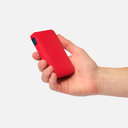 Внешний аккумулятор с подсветкой Анкор (Ancor) 5000 mAh, красный для нанесения логотипа