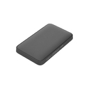 Внешний аккумулятор с подсветкой Анкор (Ancor) 5000 mAh, серый для нанесения логотипа