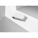 Внешний аккумулятор с подсветкой Анкор (Ancor) 5000 mAh, белый для нанесения логотипа