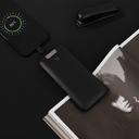 Внешний аккумулятор Оптима (Optima) 10000 mAh, черный для нанесения логотипа