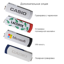 USB Флешка Элеганте (Elegante) 16 Gb, черный, в подарочной упаковке для нанесения логотипа