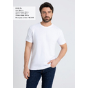 Футболка мужская STAN хлопок 180, 08, Белый,  (10/1)  (44/XS) для нанесения логотипа