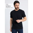 Футболка мужская STAN хлопок 180, 08, Чёрный,  (20)  (44/XS) для нанесения логотипа