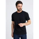 Футболка мужская STAN хлопок 180, 08, Чёрный,  (20)  (44/XS) для нанесения логотипа