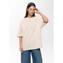 Футболка унисекс оверсайз STAN хлопок/полиэстер 260, 40, Молочный,  (11)  (44/XS) для нанесения логотипа