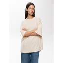 Футболка унисекс оверсайз STAN хлопок/полиэстер 260, 40, Молочный,  (11)  (44/XS) для нанесения логотипа