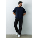 Футболка унисекс оверсайз STAN хлопок/спандекс 260, 41, Чёрный,  (20)  (46/S) для нанесения логотипа
