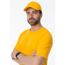 Футболка унисекс без бокового шва STAN хлопок 160, 02, Жёлтый,  (12/1)  (44/XS) для нанесения логотипа