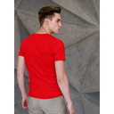 Футболка мужская STAN хлопок/эластан 180, 37, Красный,  (14)  (44/XS) для нанесения логотипа