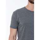 Футболка мужская STAN хлопок/эластан 180, 37, Тёмный меланж,  (60/1)  (44/XS) для нанесения логотипа