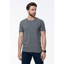 Футболка мужская STAN хлопок/эластан 180, 37, Тёмный меланж,  (60/1)  (44/XS) для нанесения логотипа