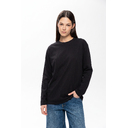 Лонгслив STAN хлопок 240, 304, Чёрный,  (20)  (44/XS) для нанесения логотипа