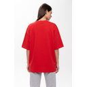Футболка оверсайз STAN хлопок 180, 306, Красный,  (14)  (44/XS) для нанесения логотипа