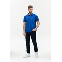 Рубашка поло унисекс  STAN хлопок/полиэстер 185, 04, Синий,  (16/1)  (58/4XL) для нанесения логотипа