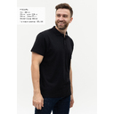 Рубашка поло унисекс  STAN хлопок/полиэстер 185, 04, Чёрный,  (20)  (58/4XL) для нанесения логотипа