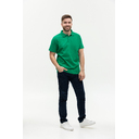 Рубашка поло унисекс  STAN хлопок/полиэстер 185, 04, Зелёный,  (30)  (44/XS) для нанесения логотипа