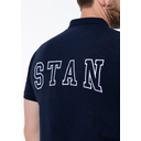 Рубашка поло унисекс STAN хлопок/эластан 200, 05, Тёмно-синий,  (46)  (46/S) для нанесения логотипа