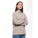 Поло с длинным рукавом STAN, хлопок 240, 402, Песочный бежевый,  (541)  (44/XS) для нанесения логотипа