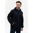Худи унисекс STAN футер с начёсом 260, 20, Чёрный,  (20)  (40/3XS) для нанесения логотипа
