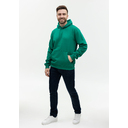 Худи унисекс STAN футер с начёсом 260, 20, Зелёный,  (30)  (40/3XS) для нанесения логотипа