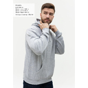 Худи унисекс STAN футер с начёсом 260, 20, Серый меланж,  (50/60)  (40/3XS) для нанесения логотипа