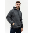 Худи унисекс STAN футер с начёсом 260, 20, Тёмный меланж,  (60/1)  (40/3XS) для нанесения логотипа