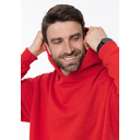 Худи унисекс STAN оверсайз футер без начёса 350, 66, Красный,  (14)  (44/XS) для нанесения логотипа