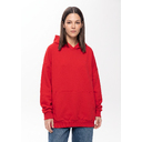 Худи унисекс STAN оверсайз футер без начёса 350, 66, Красный,  (14)  (44/XS) для нанесения логотипа
