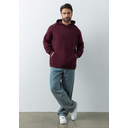 Худи унисекс STAN оверсайз футер без начёса 350, 66, Бордовый,  (66)  (44/XS) для нанесения логотипа
