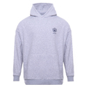 Худи унисекс STAN оверсайз 320, 69, Серый меланж,  (50/60)  (54/XXL) для нанесения логотипа