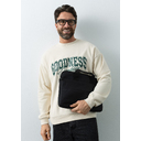 Свитшот унисекс STAN футер без начёса, 350, 96, Молочный,  (11)  (52/XL) для нанесения логотипа