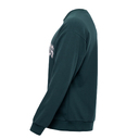 Свитшот унисекс STAN футер без начёса, 350, 96, Тёмно-зелёный,  (130)  (44/XS) для нанесения логотипа