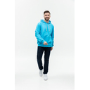 Худи унисекс STAN футер без начёса 260, 23, Бирюзовый,  (32)  (46/S) для нанесения логотипа
