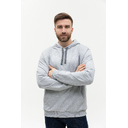 Худи унисекс STAN футер без начёса с контрастным капюшоном 260, 23, Серый меланж,  (50/60)  (42/XXS) для нанесения логотипа